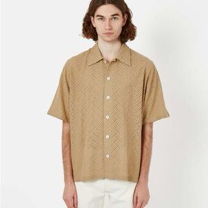 Sunflower Spacey Shirt - Khaki Brown